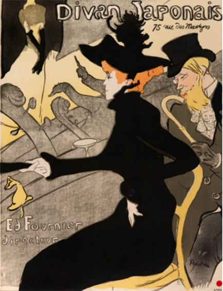 Tolouse-Lautrec. Divan Japonais, 1982. Museo Abelló. Mollet del Vallés