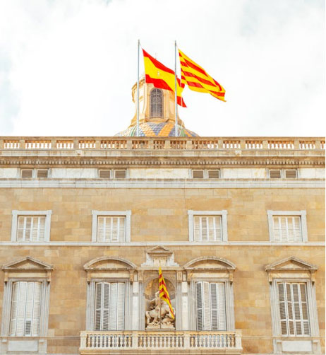 banderas cataluna espana